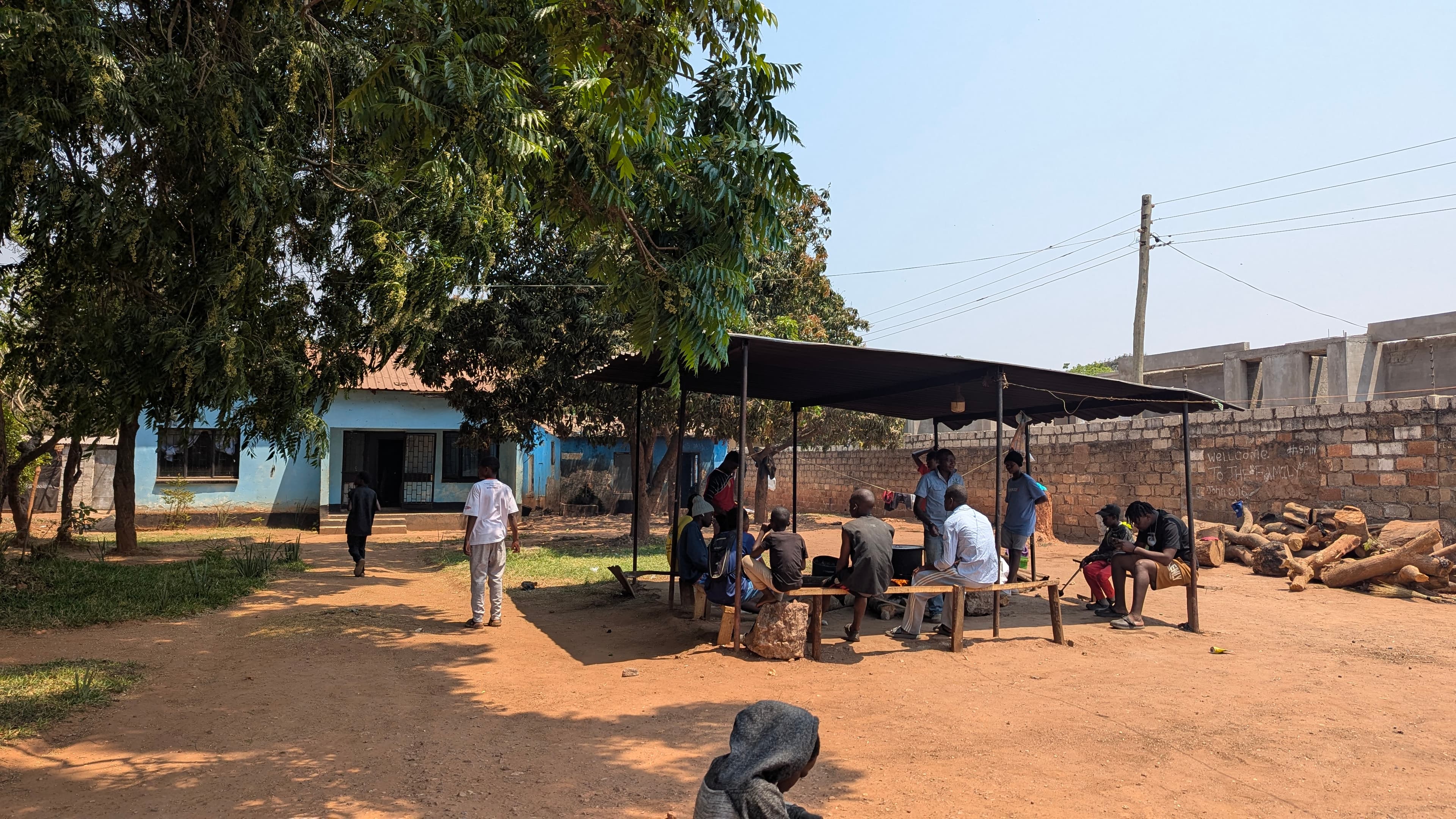 Learning more about Nsansa Village and its mission