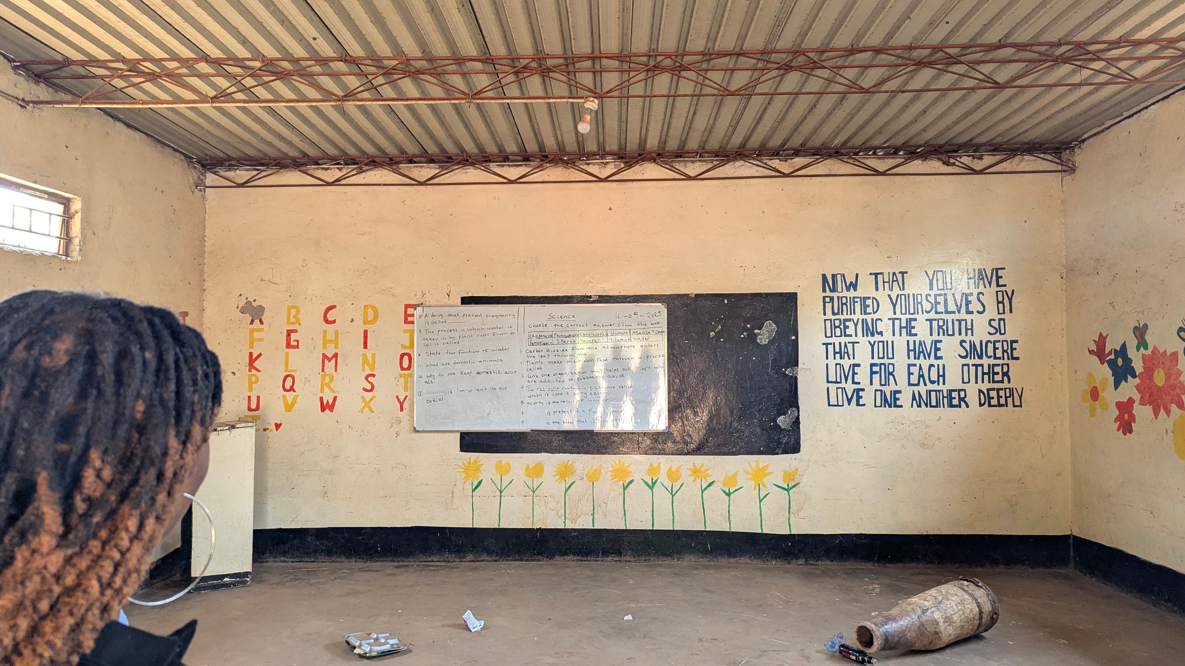 FSIO Change Makers team at Nsansa Village